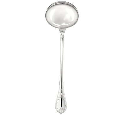 christofle soup ladle marly  silver plated 3