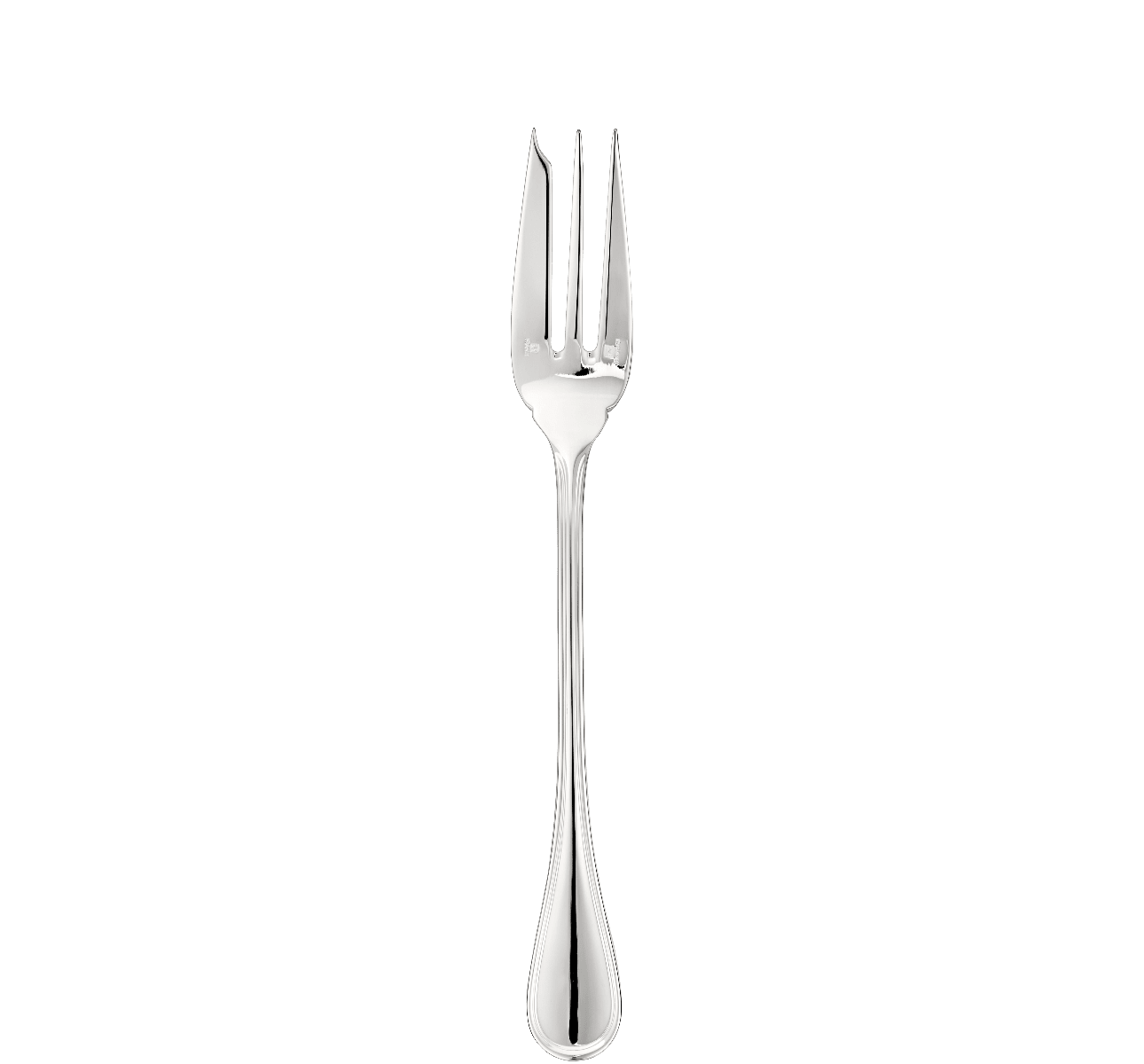 christofle fourchette à servir en acier 2