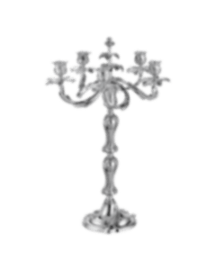 christofle five light candelabra silver plated 1