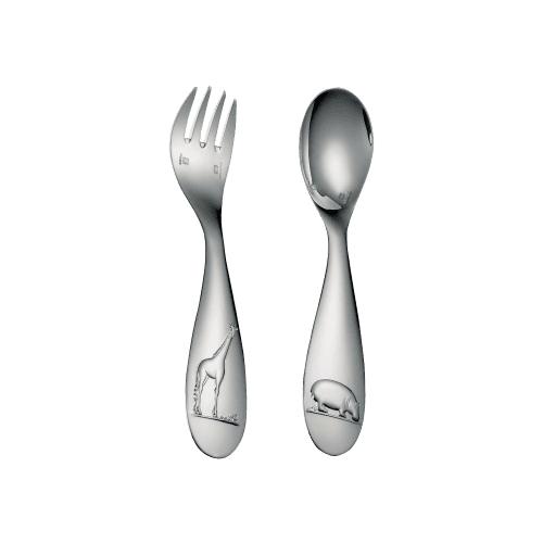 Silver best sale baby cutlery