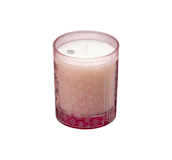 christofle small candle with flower decoration 1