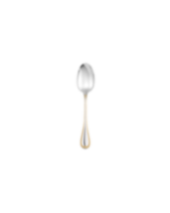 Partially Gilded Silver-Plated Malmaison Dessert Spoon