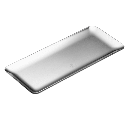 christofle long silver-plated tray/ - 37 x 16 cm 1