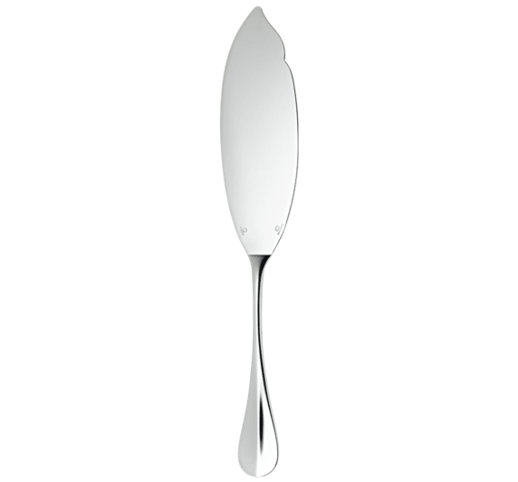 christofle fish serving knife fidelio silver plated  1