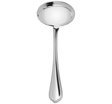 christofle gravy ladle spatours  silver plated 1