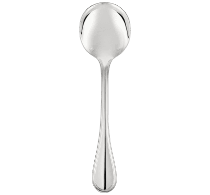 christofle silver plated cream soup spoon albi   1