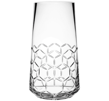 christofle crystal vase, large 2
