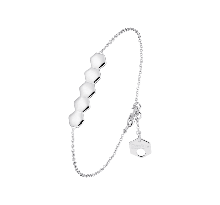 christofle sterling silver chain bracelet code royale   3