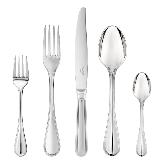christofle individual place settings (5 pieces) albi acier  stainless s 2