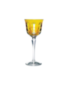 christofle Amber Crystal Wine Glass