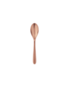 christofle Stainless steel coffee spoon - copper colour