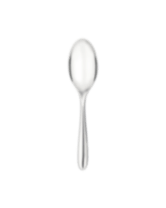 christofle Cuillère à espresso en métal argenté