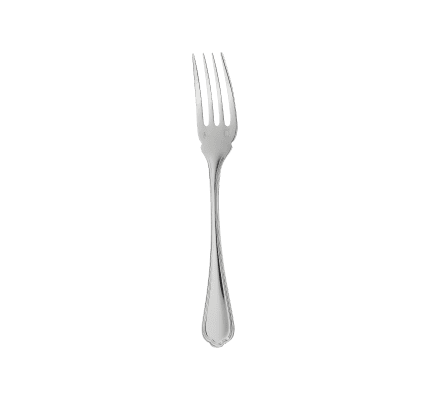 christofle fish fork spatours  silver plated 1