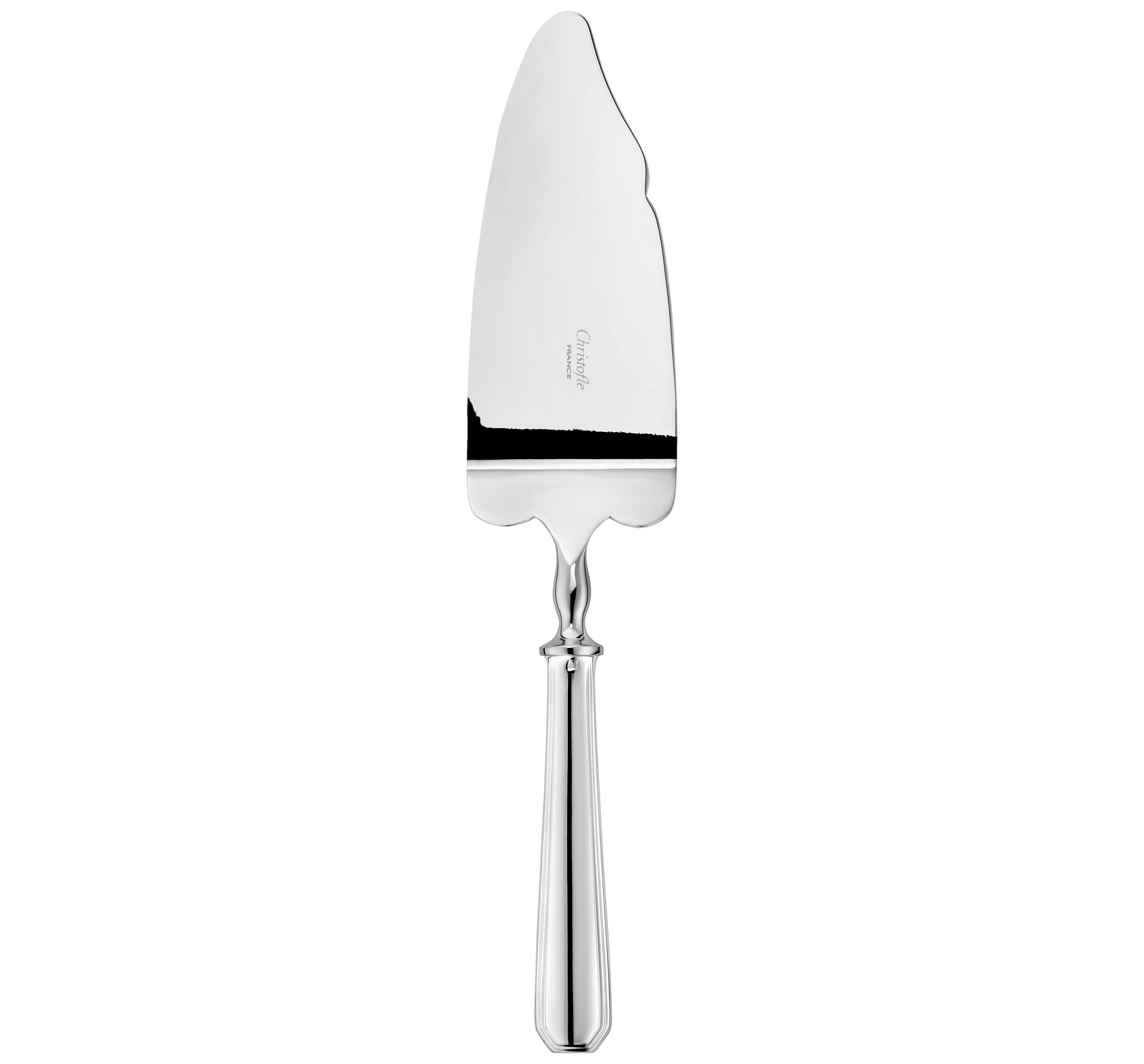 christofle pelle coupante à gâteaux et glaces en métal argenté 1