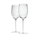 Set of 2 Lead-Free Crystal Stemmed Water Glasses