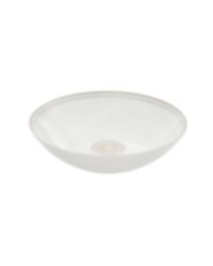 Porcelain Soup cereal bowl Platinum Finish