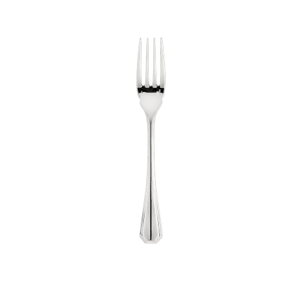 christofle fish fork america  silver plated 3