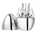 christofle flatware set for 6 people (24 pieces) mood silver plated 0