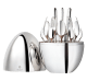 christofle flatware set for 6 people (24 pieces) mood silver plated 0