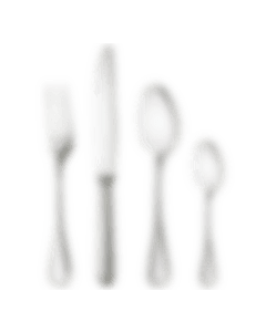 christofle flatware set for 6 people (24 pieces) malmaison  sterling si 0