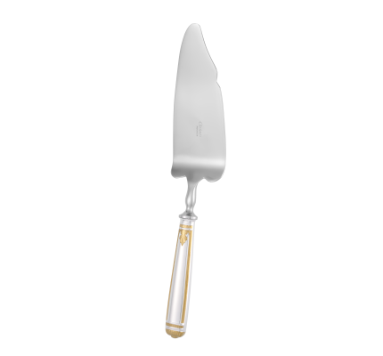 christofle partially gilded silver-plated cake server 1