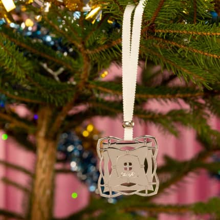 christofle silver plated celebration ornament 2