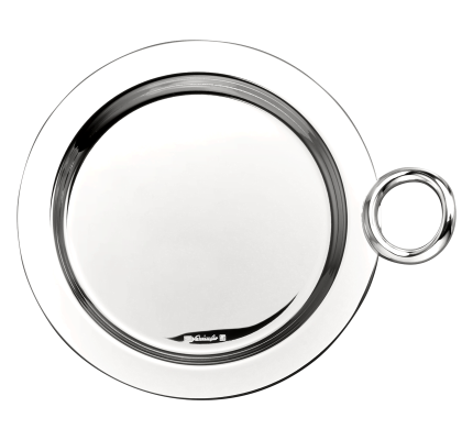 christofle Carafe tray Vertigo  Silver plated