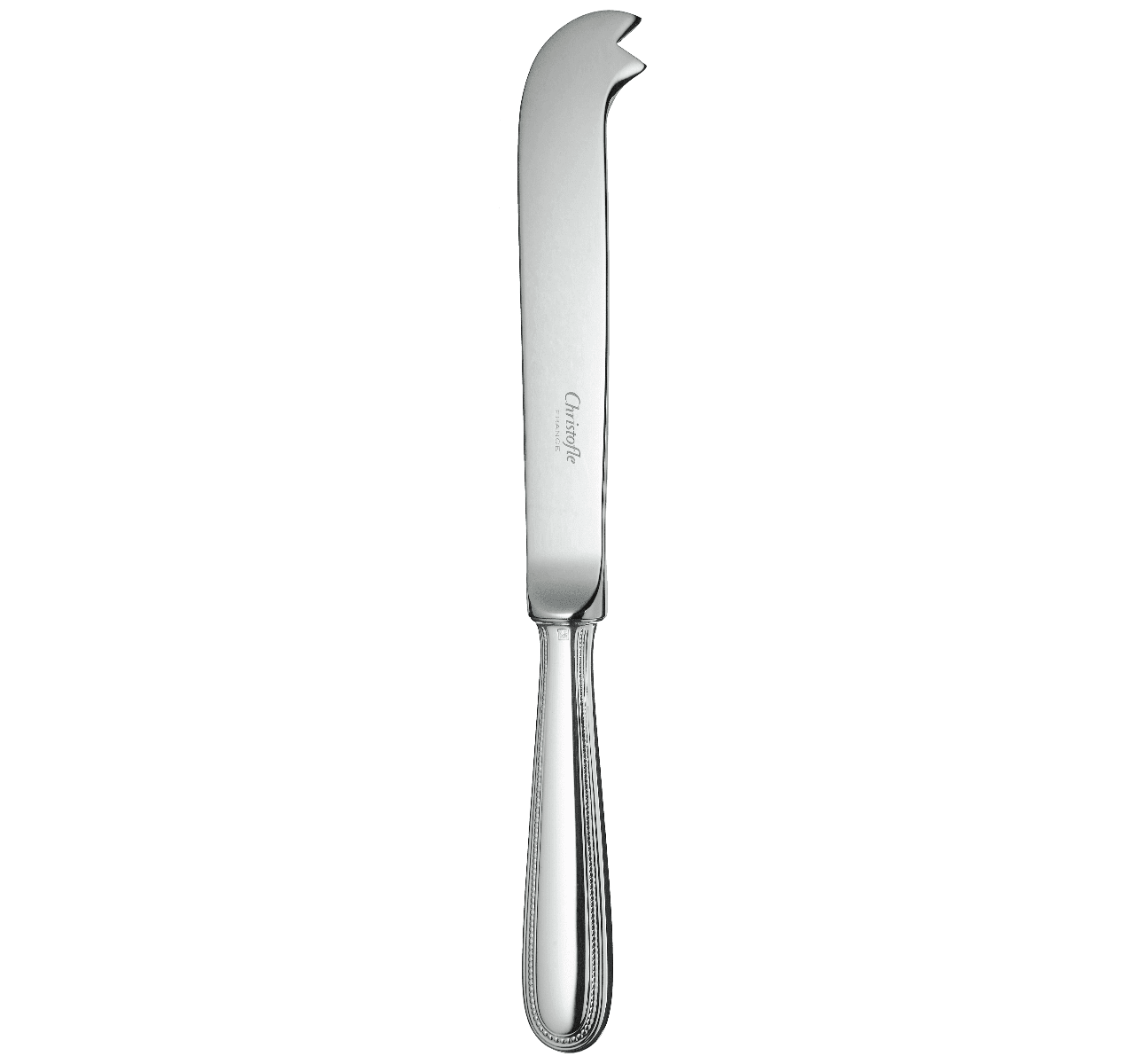 christofle cheese knife perles  silver plated 3