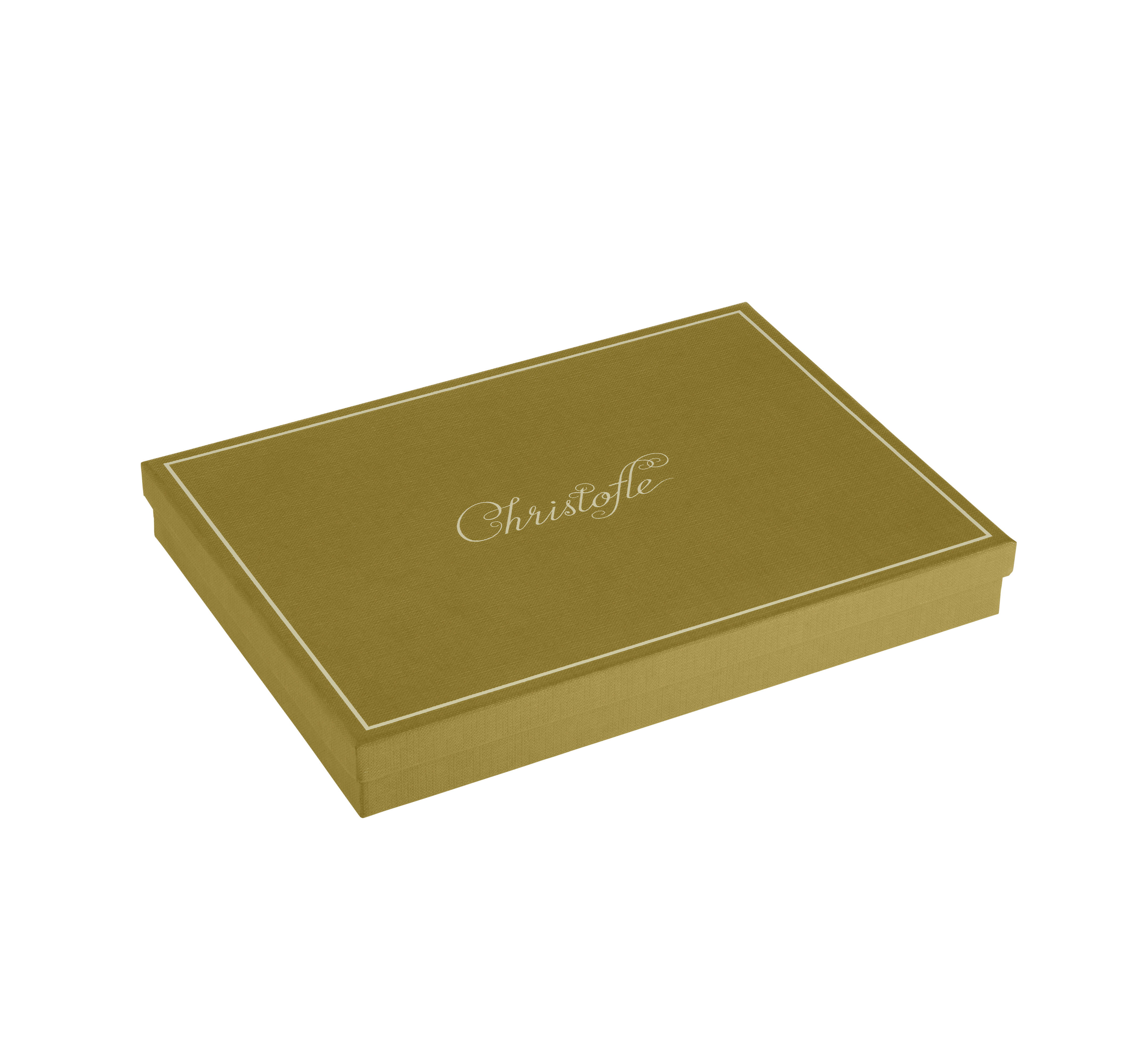 christofle silver-plated rectangular tray - 8 x 6 in 4