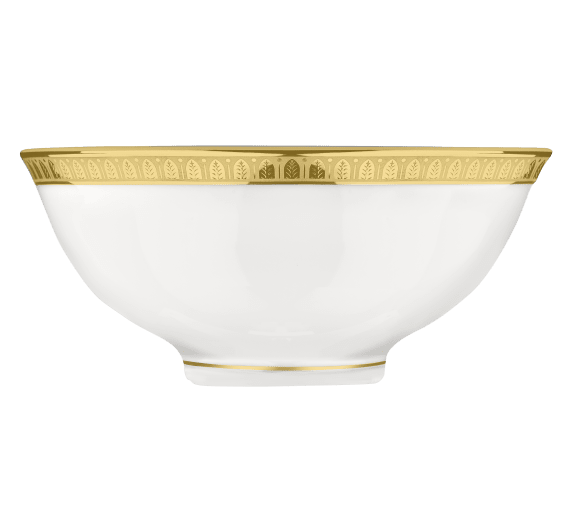 christofle chinese soup bowl gold finition 1