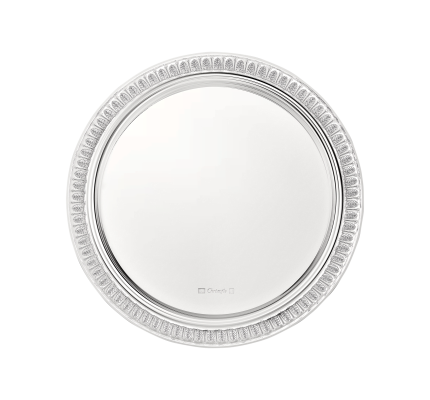 christofle bread plate malmaison  silver plated 4