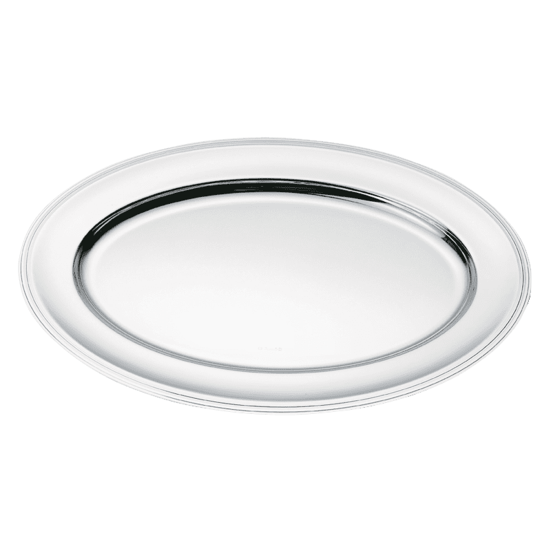 Silver-Plated Oval Entrée Platter