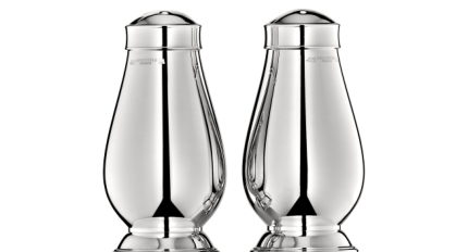 Salt and pepper shaker set Albi Silver plated