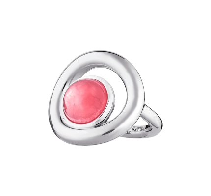 christofle idole de christofle sterling silver & rhodocrosite 2
