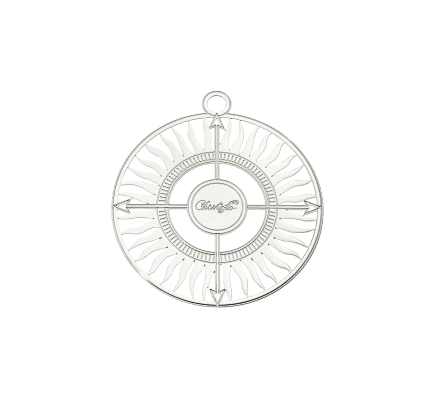 christofle silver-plated sun ornament - 2023 1