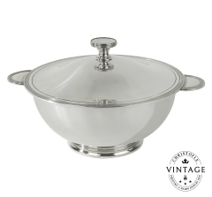 christofle vegetable dish, silverware - vintage 1