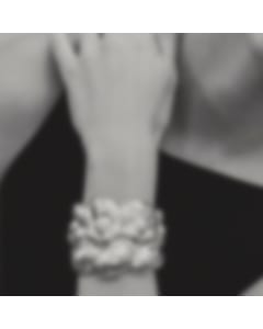 christofle スターリングシルバー　カフ　ブレスレット
