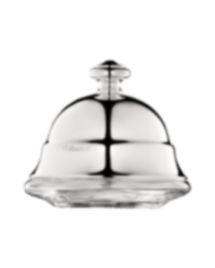 christofle Silver plated Butter dish individuel Albi  