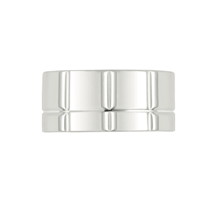 christofle silver plated bacchus ring 0