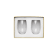 Set of 2 Lead-Free Crystal Water Goblets Perles - packaging