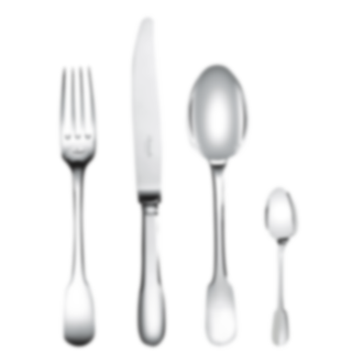 Flatware set for 6 people (24 pieces) Cluny  Silver plated