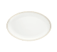 christofle Porcelain Oval platter 38 cm Gold Finish