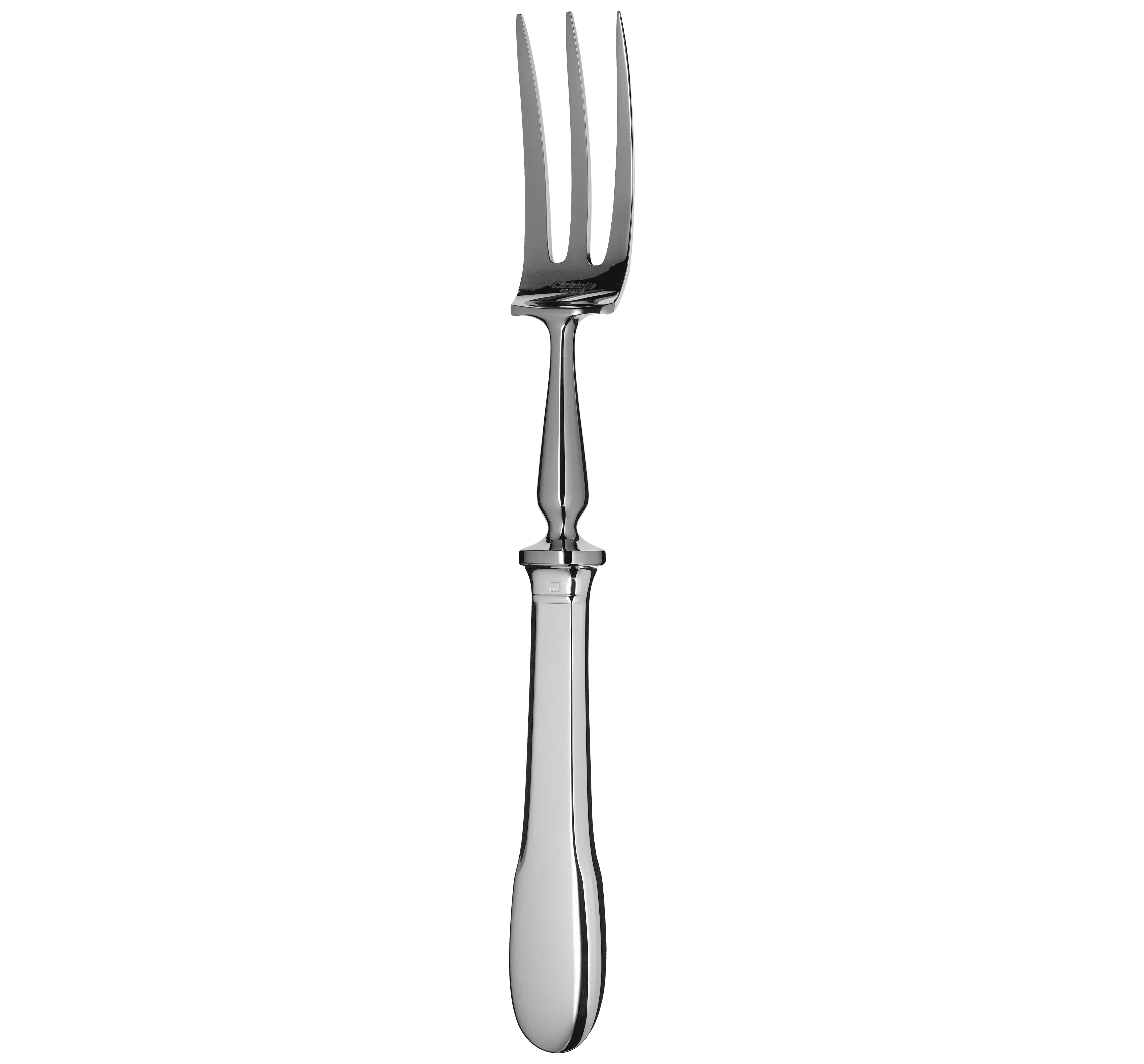 christofle silver-plated carving fork 1