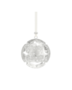 Silver-plated Christmas Ball 2022