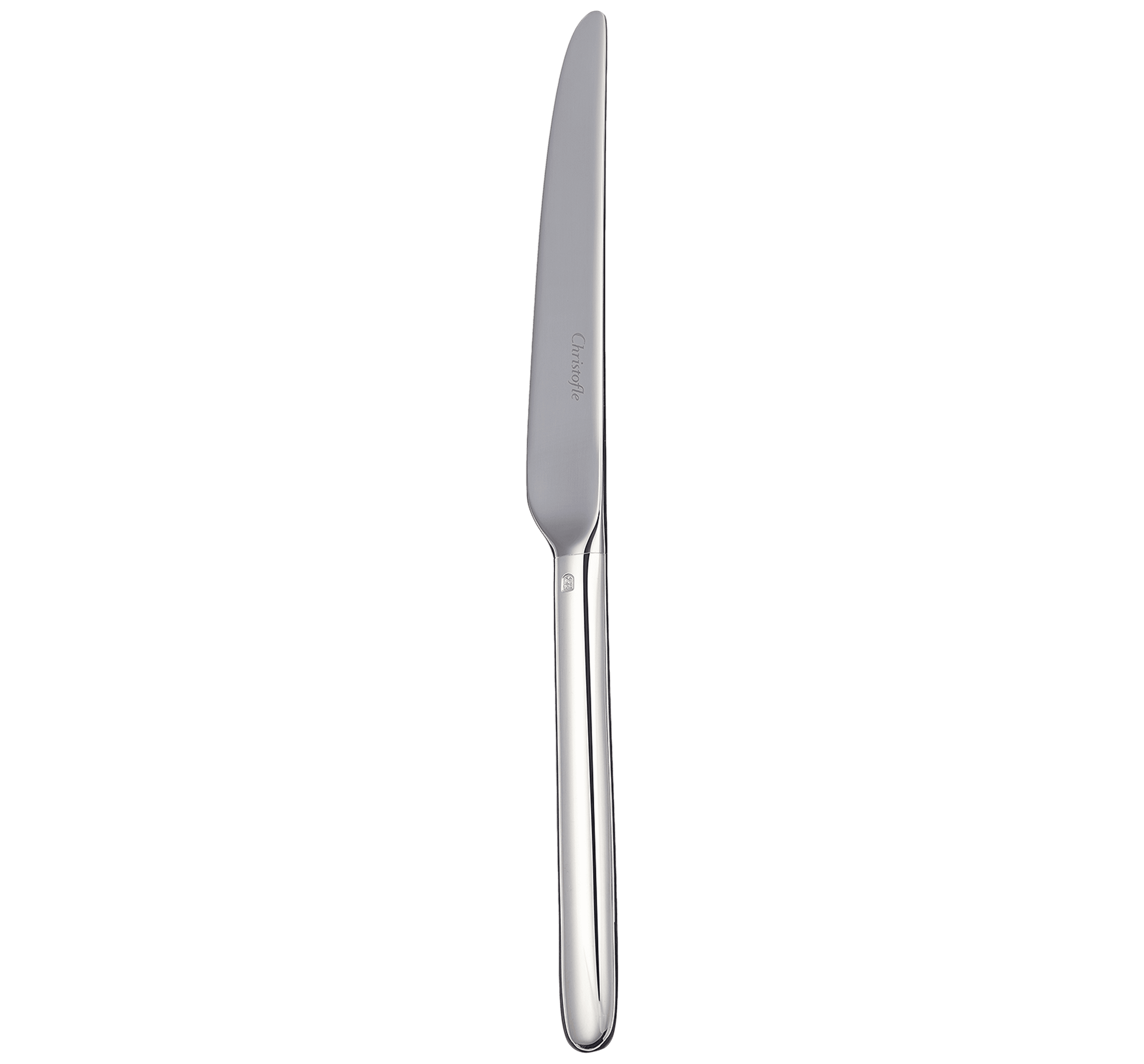 christofle couteau à dessert en métal argente 3