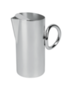 Water pitcher Vertigo  Silver plated