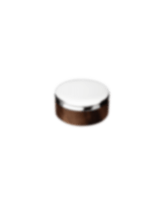 christofle Small Wood Silver-Plated Box - 3 15/16 in. (8 cm)