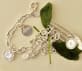 christofle sterling silver medal - ondulations 12
