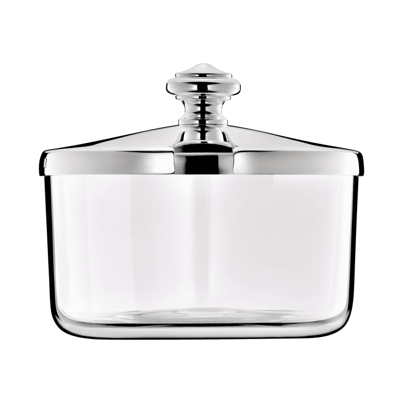 Christofle Silver-Plated Lidded Cheese/Condiment Dish Albi