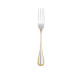 christofle partially gilded silver-plated dinner fork 0